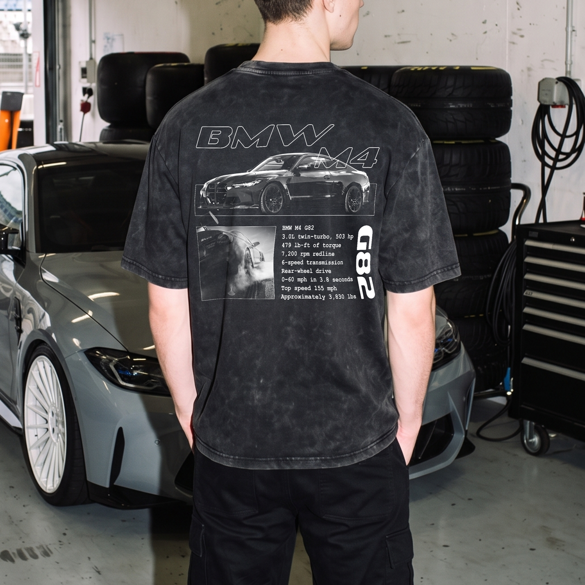M4 Graphic T-Shirt